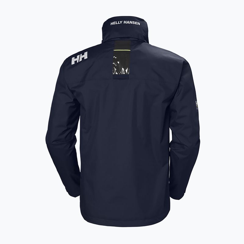 Pánská bunda Helly Hansen Crew Hooded tmvě modrá 33875_597 4