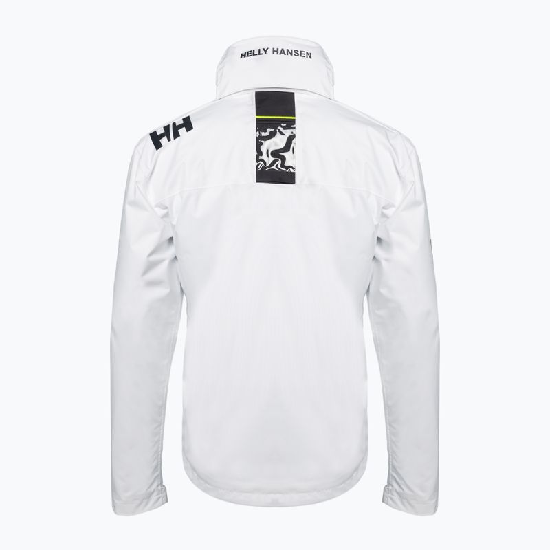 Pánská jachtařská bunda Helly Hansen Crew Hooded white 3
