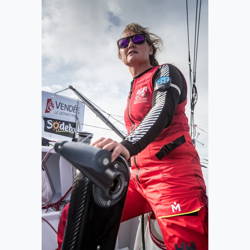 Dámský jachtařský oblek Helly Hansen Aegir Race Salopette alert red 4