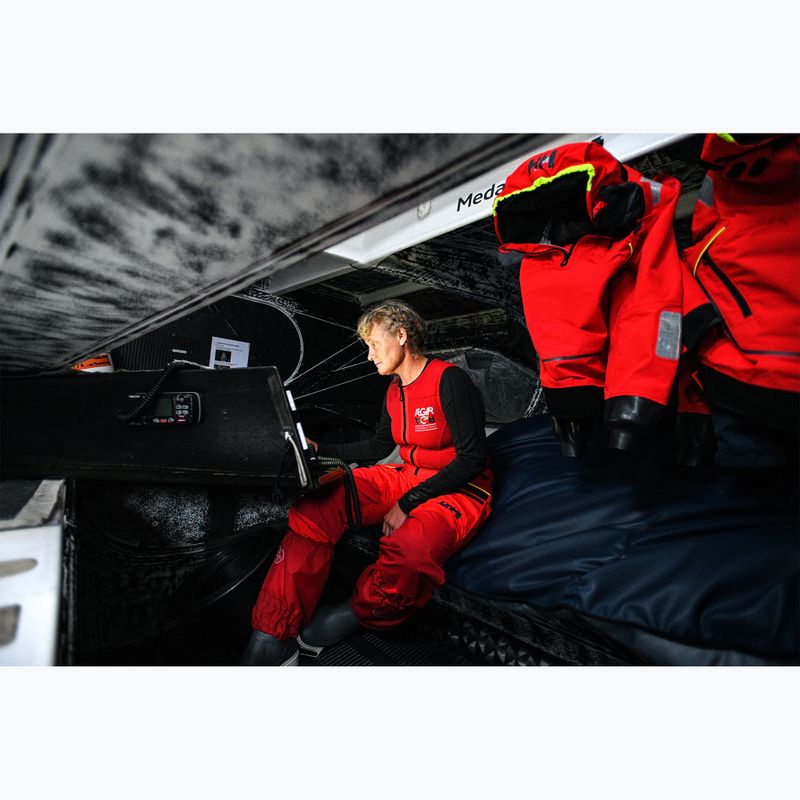 Dámský jachtařský oblek Helly Hansen Aegir Race Salopette alert red 7