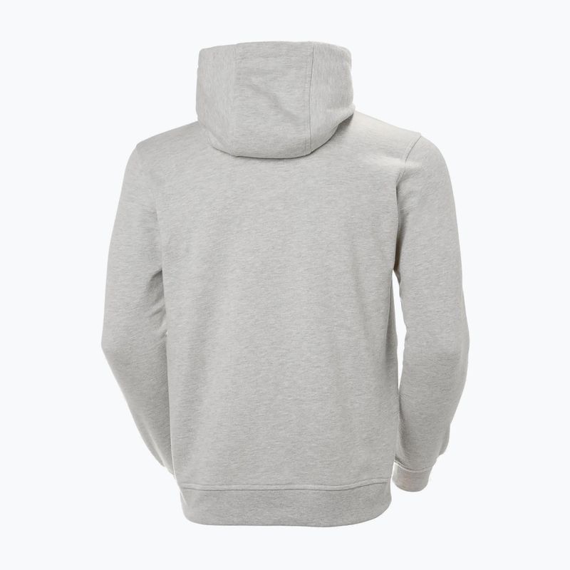 Pánská mikina Helly Hansen HH Logo Hoodie grey/melange 2