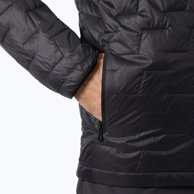 Pánská hybridní bunda Helly Hansen Lifaloft Hooded Insulator black matte 4