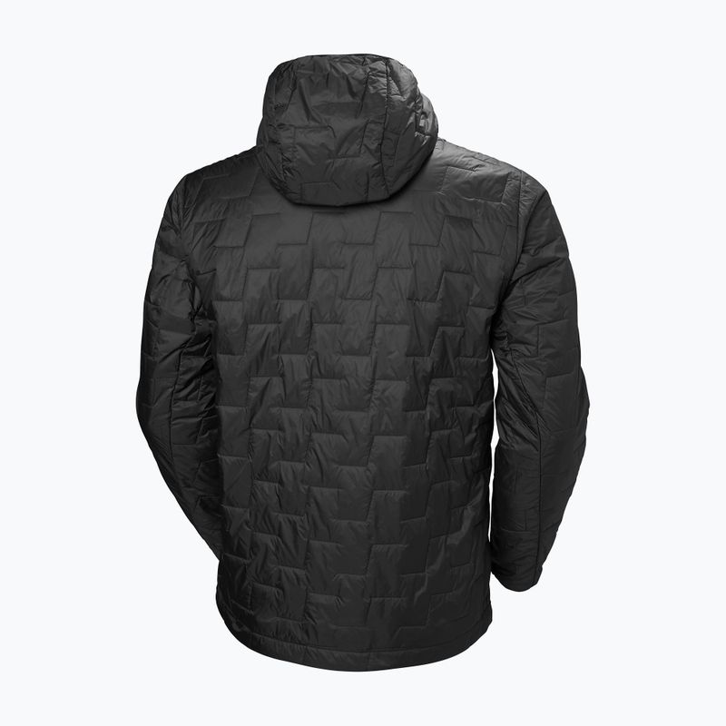 Pánská hybridní bunda Helly Hansen Lifaloft Hooded Insulator black matte 6