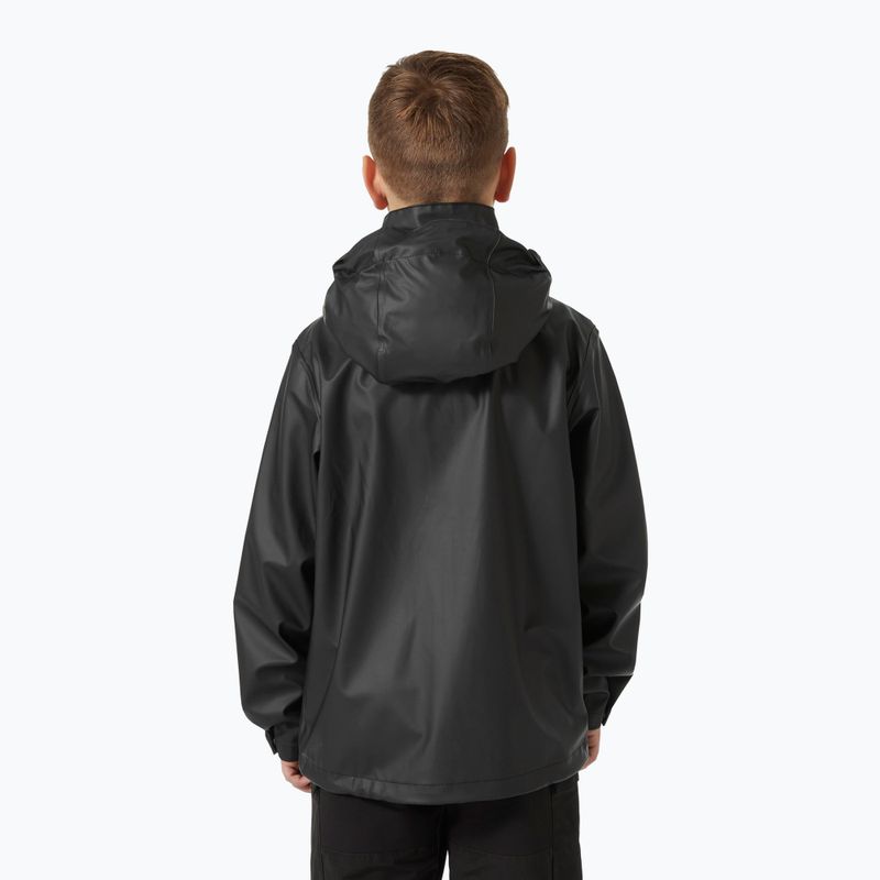 Dětská jachtařská bunda Helly Hansen Moss black 2