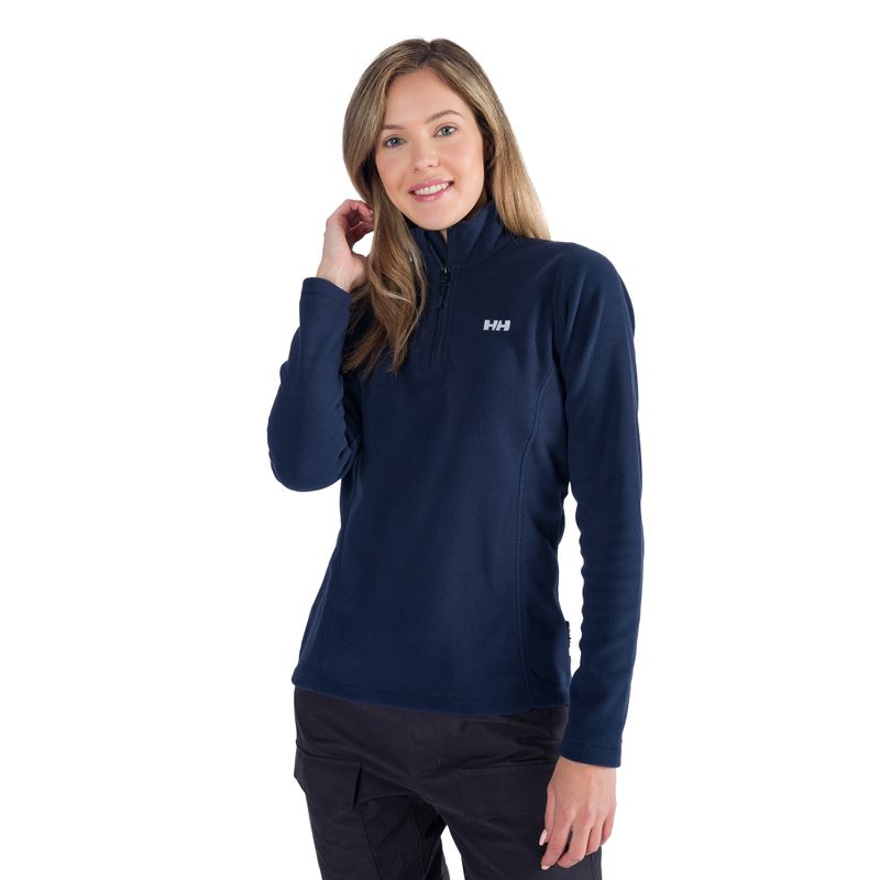 Mikina Helly Hansen Daybreaker 1/2 Zip tmavě modrá 50845