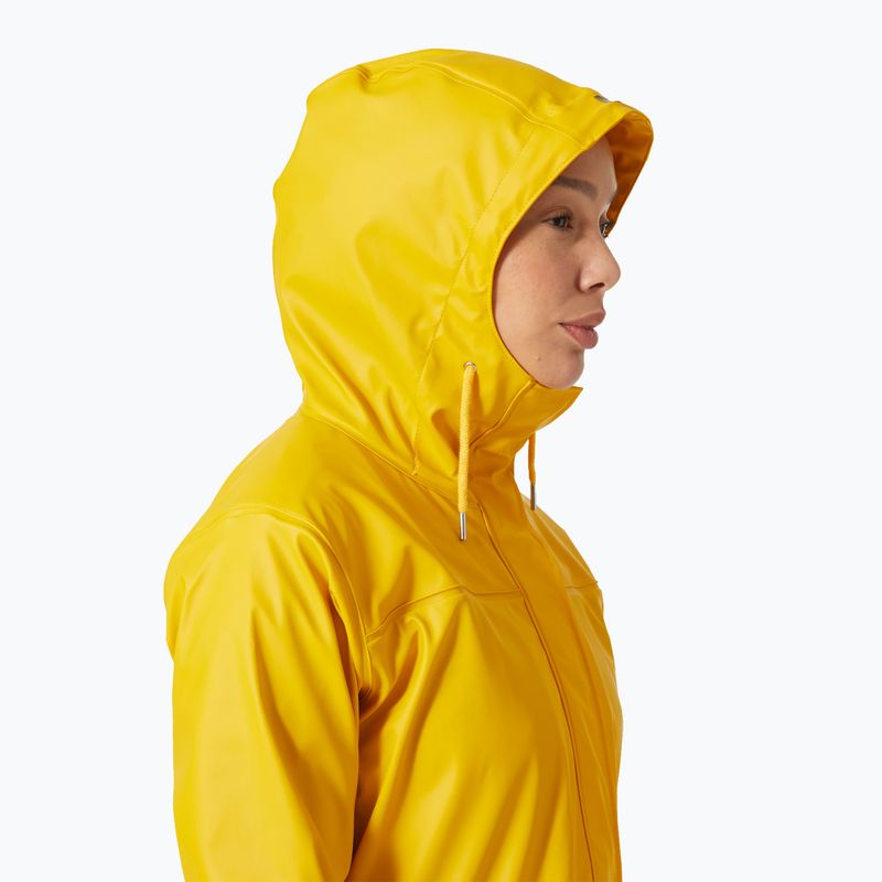 Dámský kabát do deště Helly Hansen Moss Rain Coat essential yellow 3