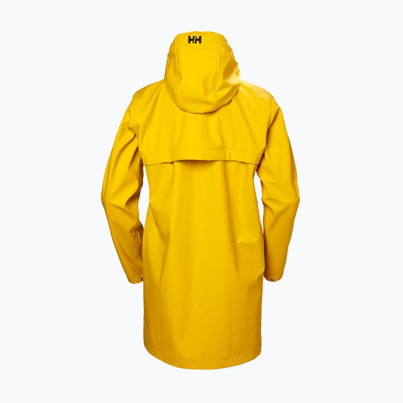 Dámský kabát do deště Helly Hansen Moss Rain Coat essential yellow 6