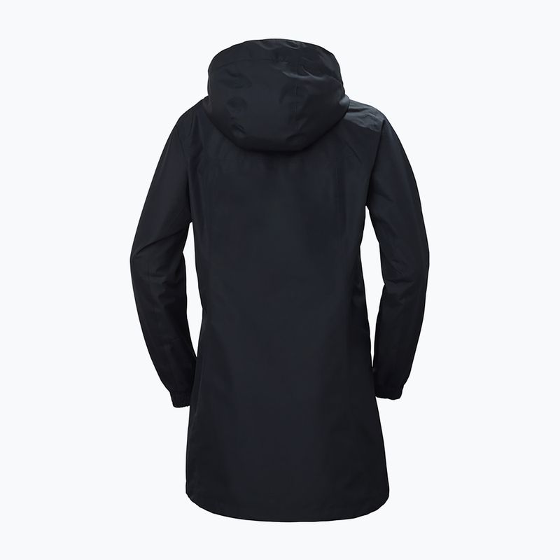 Helly Hansen dámská bunda do deště Aden Long Coat navy blue 62648_597 2