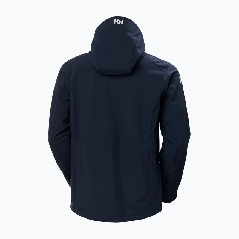 Helly Hansen pánská softshellová bunda s kapucí Paramount navy blue 62987_990 4