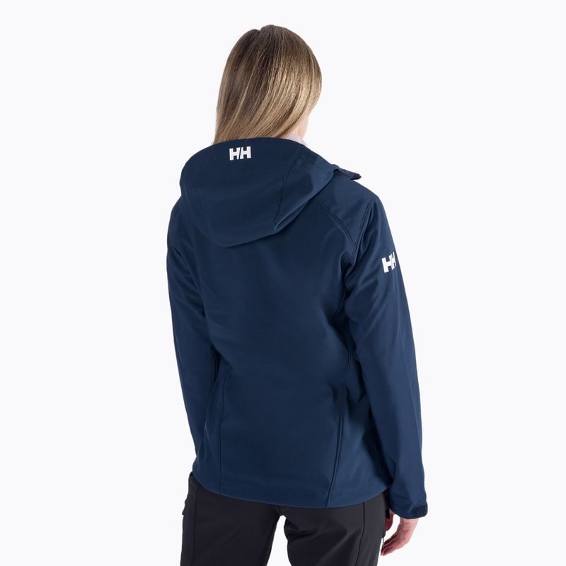 Helly Hansen dámská softshellová bunda Paramount Hood navy blue 62988_597 3