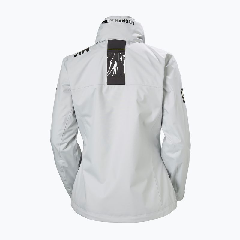 Dámská bunda Helly Hansen Crew Hooded Midlayer šedá 33891_853 4