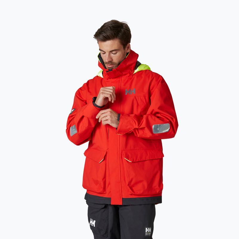 Pánská jachtařská bunda Helly Hansen Pier 3.0 alert red