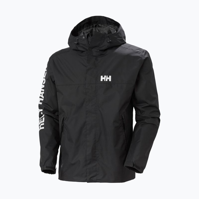 Pánská bunda do deště  Helly Hansen Ervik black 8