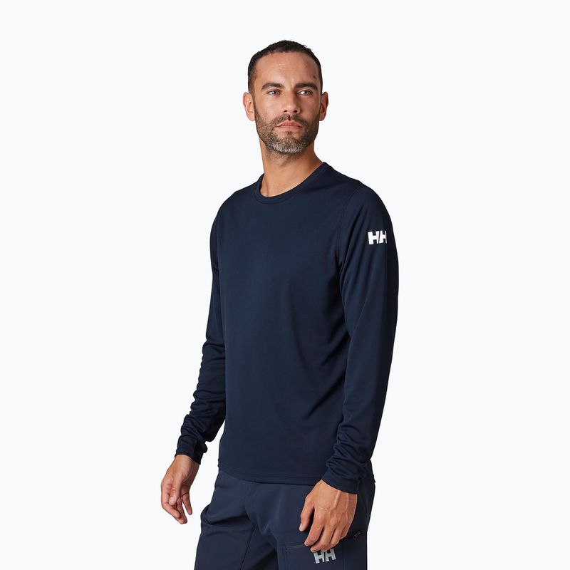 Helly Hansen pánské trekové tričko Hh Tech Crew navy blue 48364_597
