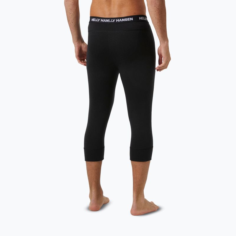 Termo kalhoty Helly Hansen Lifa Merino Midweight 3/4 black 2