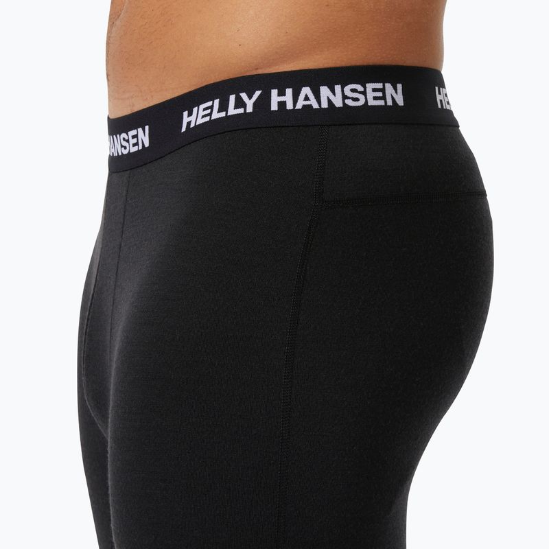 Termo kalhoty Helly Hansen Lifa Merino Midweight 3/4 black 3
