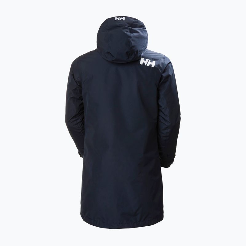 Pánská bunda do deště Helly Hansen Rigging Coat navy 8