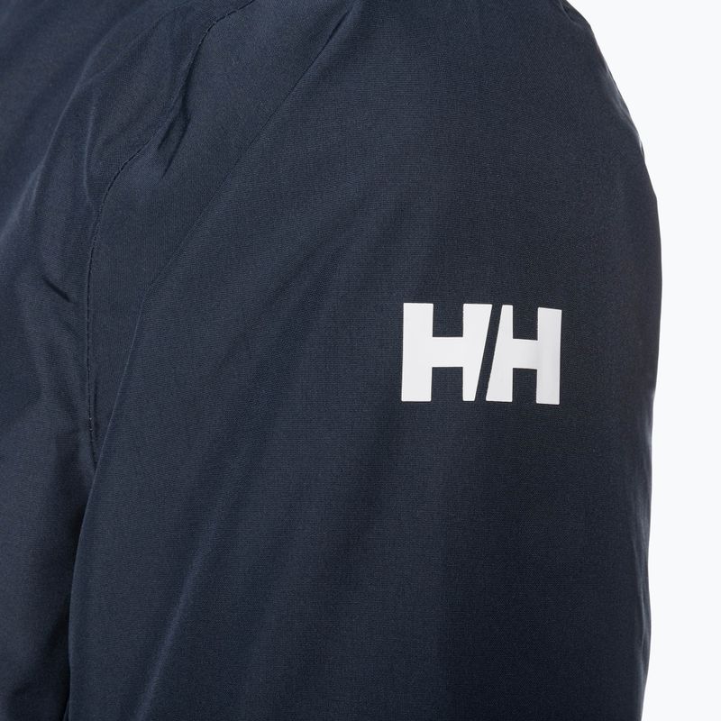 Helly Hansen Dubliner Insulated Dlouhá pánská bunda do deště navy 4