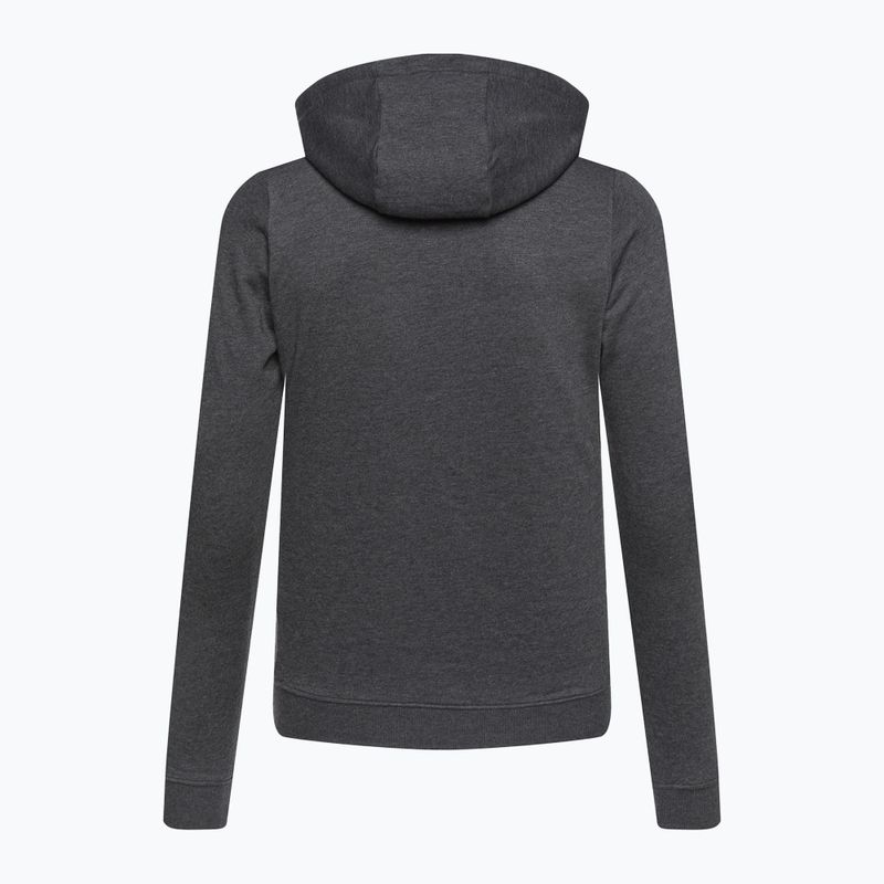 Pánská trekingová mikina Helly Hansen F2F Organic Cotton Hoodie ebony melange 2