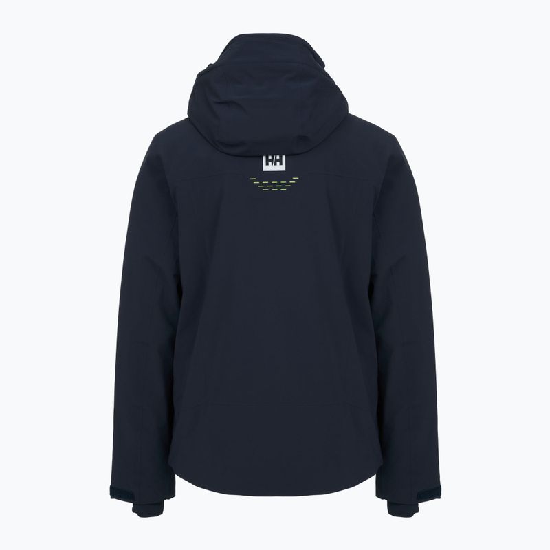 Pánská lyžařská bunda Helly Hansen Alpha Lifaloft navy 2