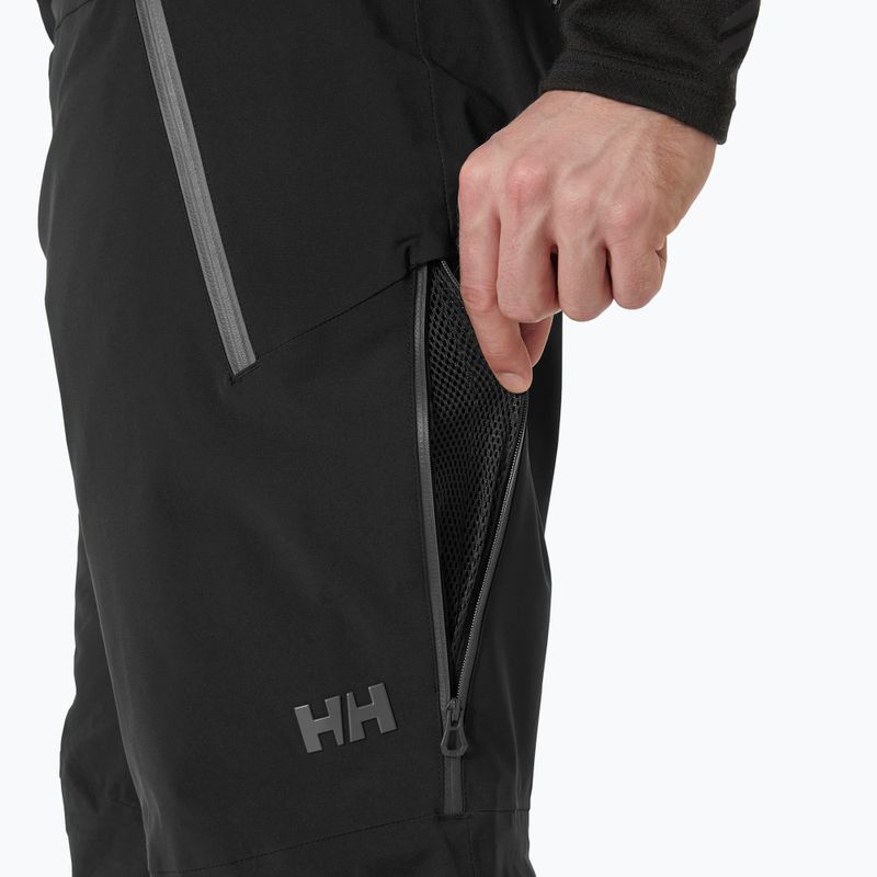 Pánské lyžařské kalhoty Helly Hansen Alpha Lifaloft black 4