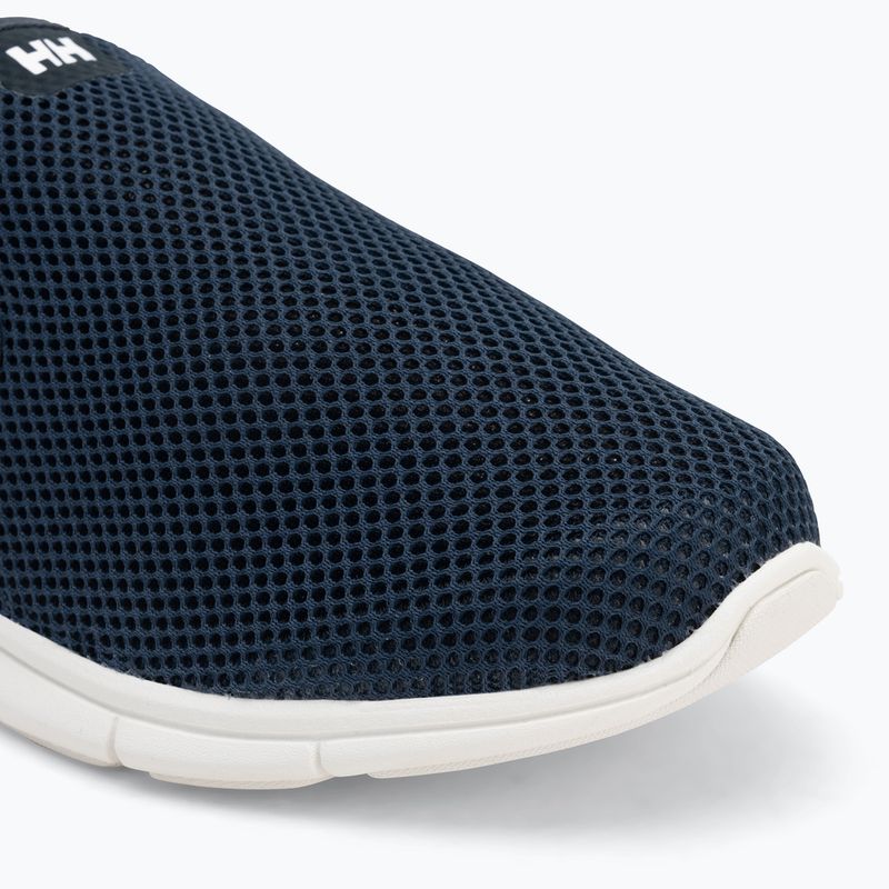 Pánské jachtařské boty Helly Hansen Ahiga Slip-On navy / off white 7