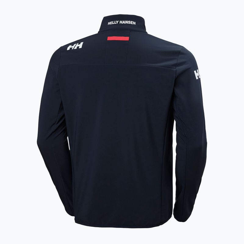 Pánská jachtařská bunda Helly Hansen Crew Softshell 2.0 navy 6