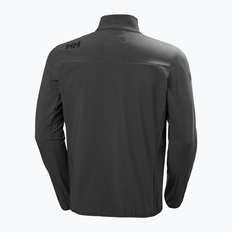 Pánská jachtařská bunda Helly Hansen Crew Softshell 2.0 černá 30223_980-S 6