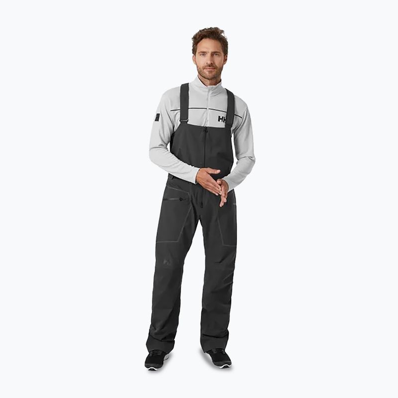 Pánské jachtařské kalhoty  Helly Hansen HP Foil Pro Bib ebony