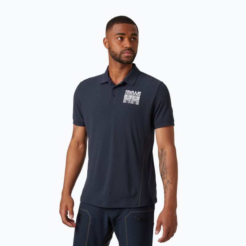 Pánské trekingové tričko  Helly Hansen HP Racing tmavě modré 34172_598