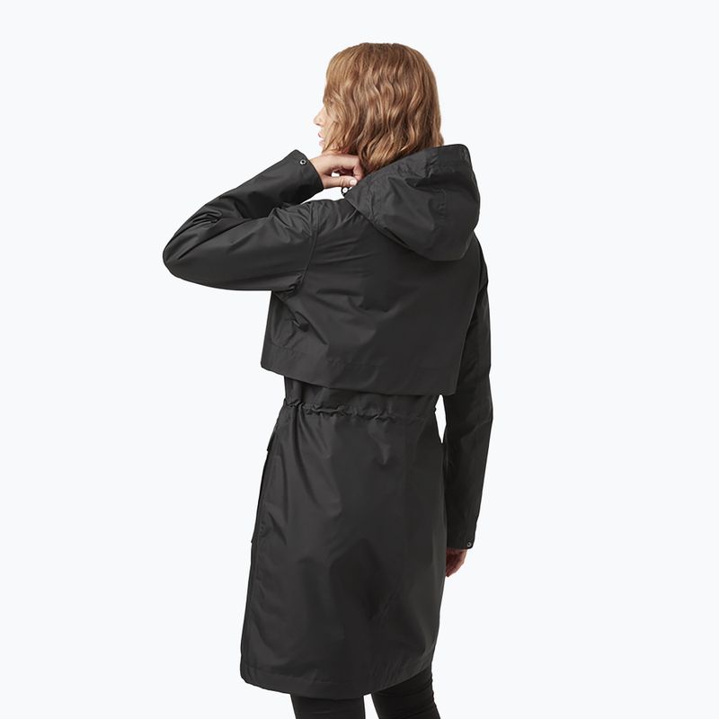 Dámský nepromokavý kabát Helly Hansen Lynnwood cčerný 53111_990 2