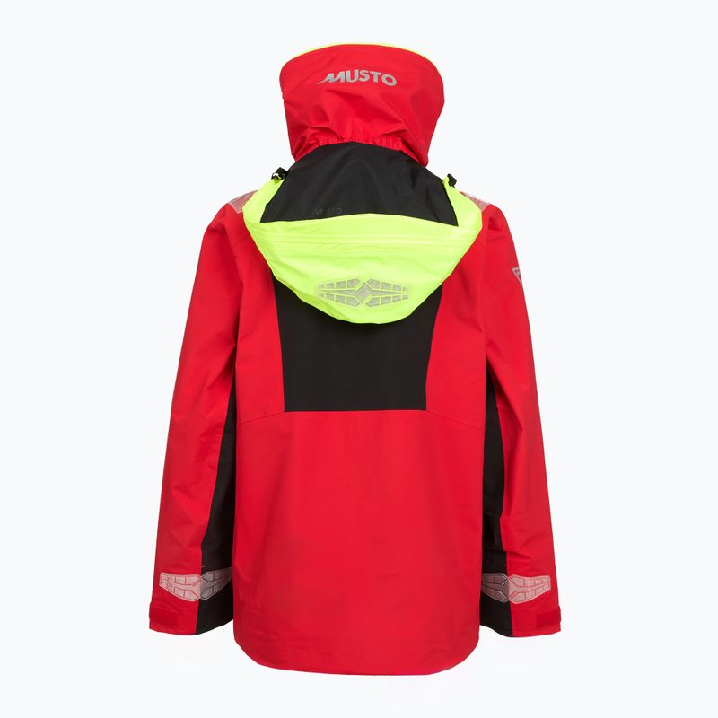 Pánská jachtařská bunda  Musto BR2 Offshore 2.0 true red 7
