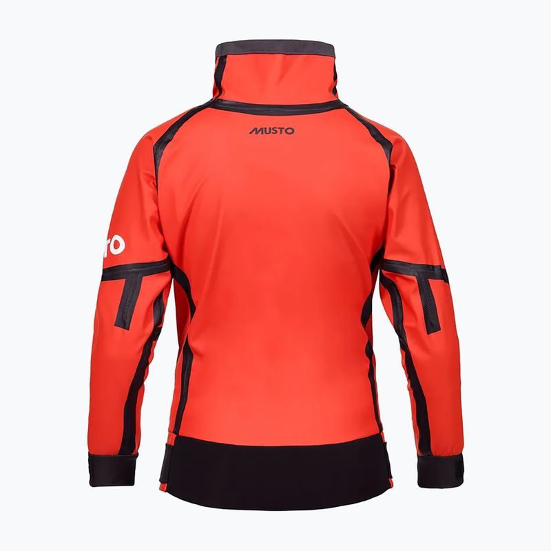Dětská jachtařská mikina Musto Championship Aqua Top 2.0 Jr oxy fire 2
