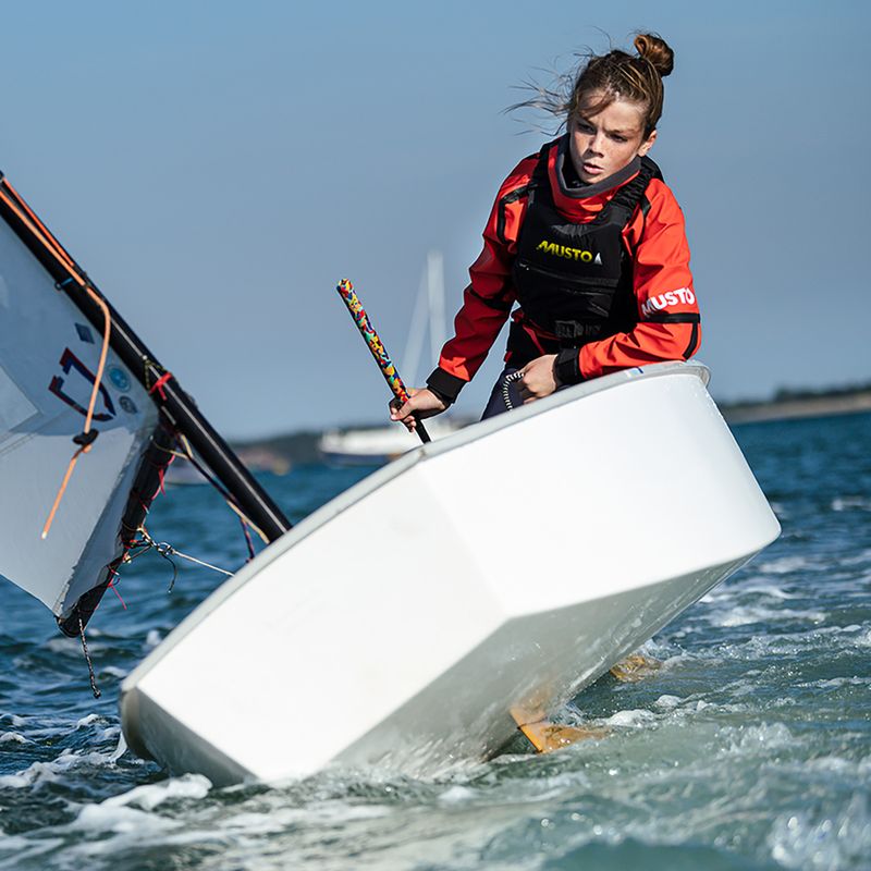 Dětská jachtařská mikina Musto Championship Aqua Top 2.0 Jr oxy fire 4