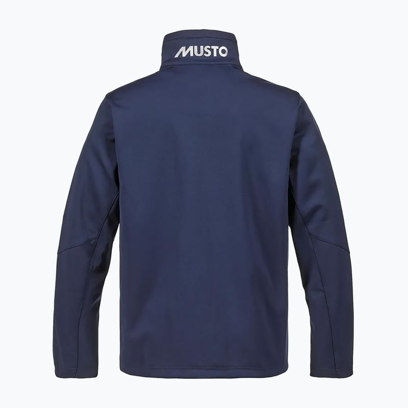 Pánská jachtařská bunda Musto Essential Softshell navy 2