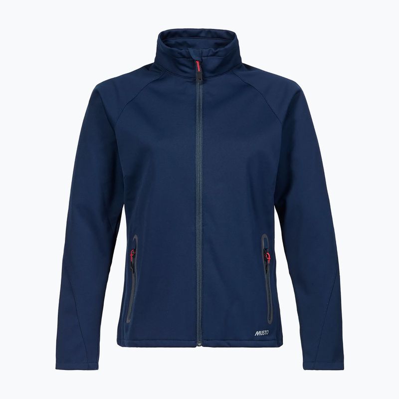 Dámská jachtařská bunda Musto Essential Softshell navy