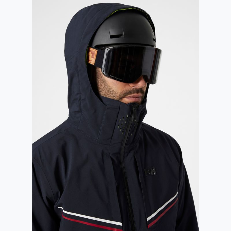 Pánská lyžařská bunda Helly Hansen Alpha Infinity navy 3