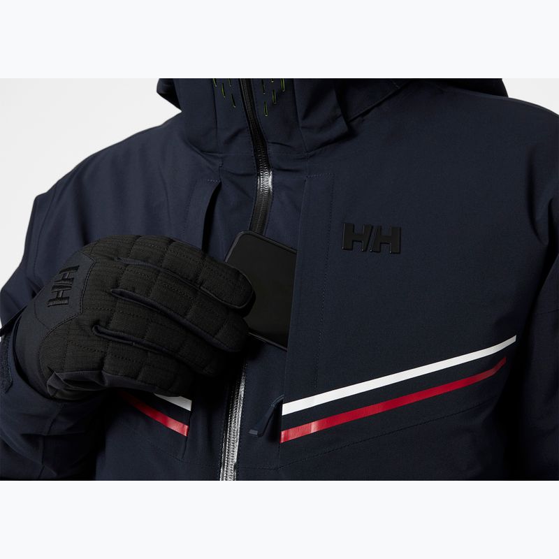 Pánská lyžařská bunda Helly Hansen Alpha Infinity navy 4