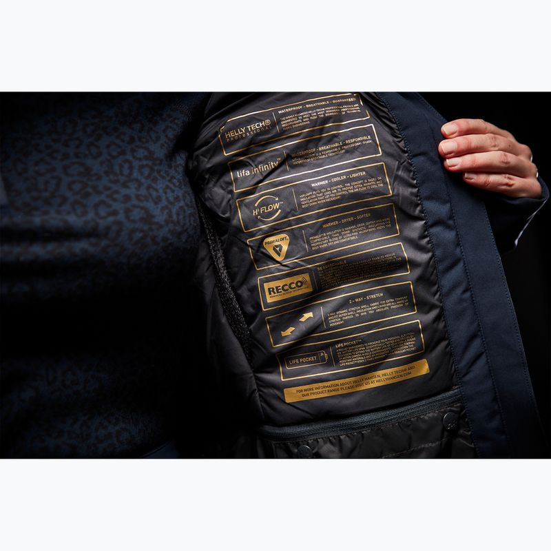 Dámská lyžařská bunda Helly Hansen Verbier Infinity navy 6