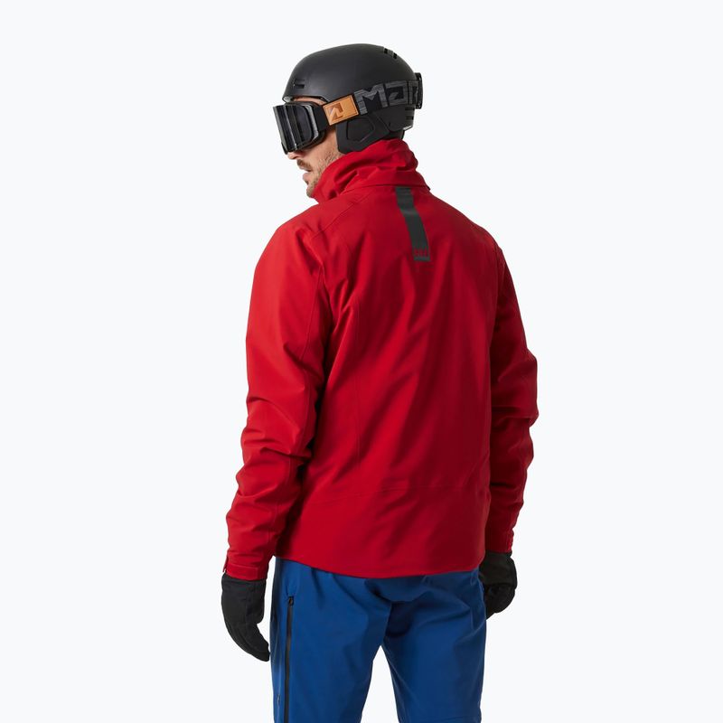 Pánská lyžařská bunda Helly Hansen Alpha 3.0 červená 65551_162 2