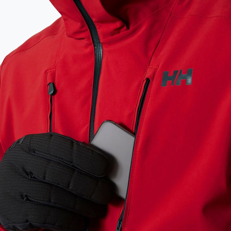 Pánská lyžařská bunda Helly Hansen Alpha 3.0 červená 65551_162 4
