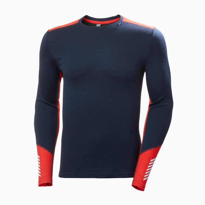 Pánská termální mikina Helly Hansen Lifa Merino Midweight Crew navy 5