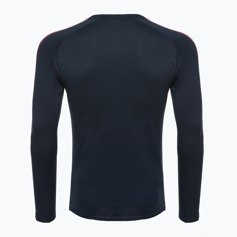 Pánská termoakční mikina Helly Hansen Lifa Active Stripe Crew navy 6