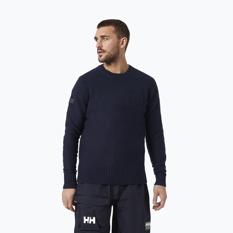Pánský jachtařský svetr Helly Hansen Arctic Ocean Knit tmavě modrý 34186_597