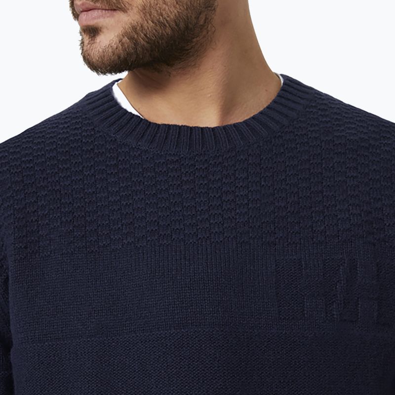 Pánský jachtařský svetr Helly Hansen Arctic Ocean Knit tmavě modrý 34186_597 3