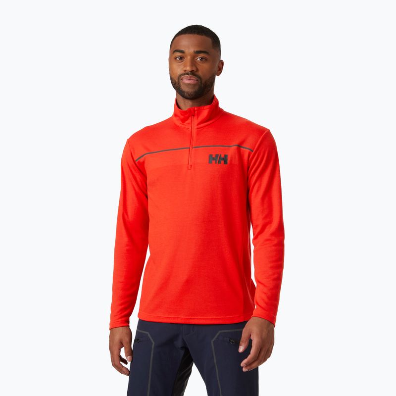 Pánský svetr Helly Hansen Hp 1/2 Zip Alert Red