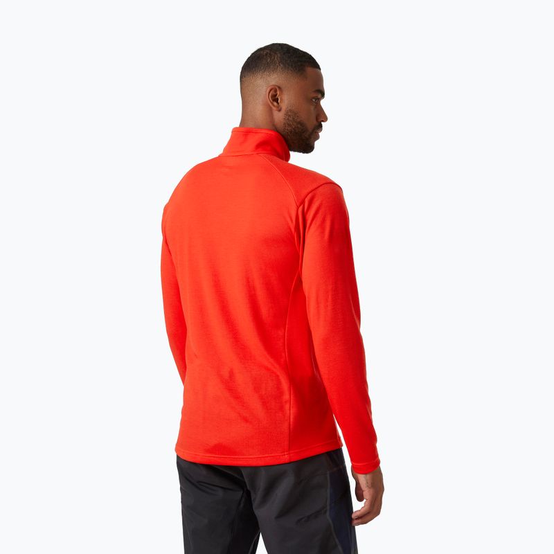 Pánský svetr Helly Hansen Hp 1/2 Zip Alert Red 2