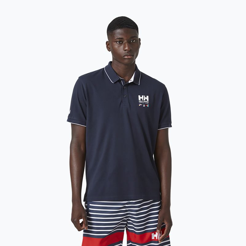 Pánské trekingové tričko  Helly Hansen Skagerrak tmavě modré 34248_597