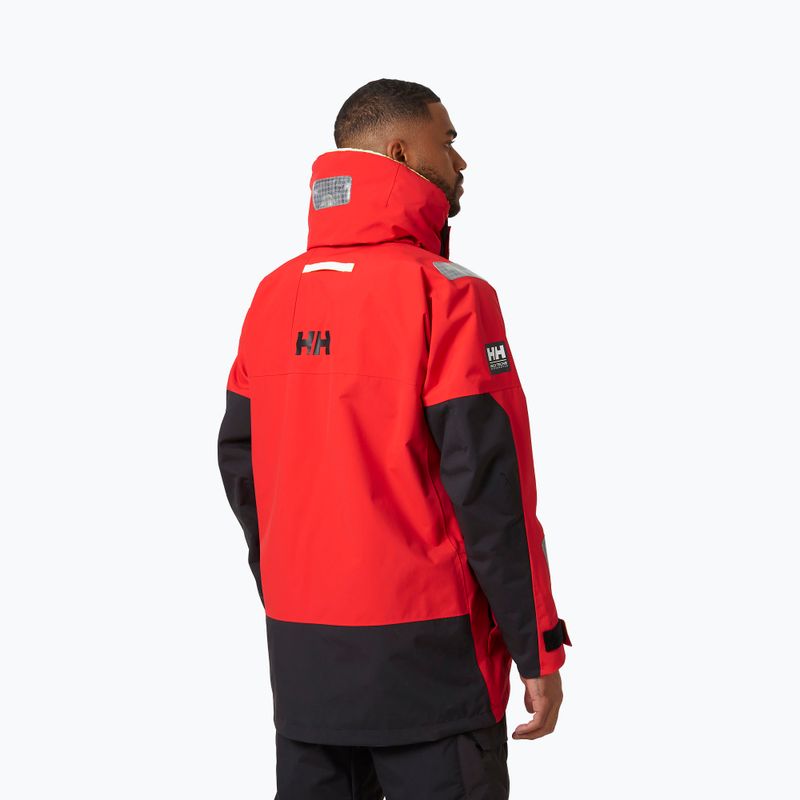 Pánská jachtařská bunda Helly Hansen Skagen Offshore alert red 2