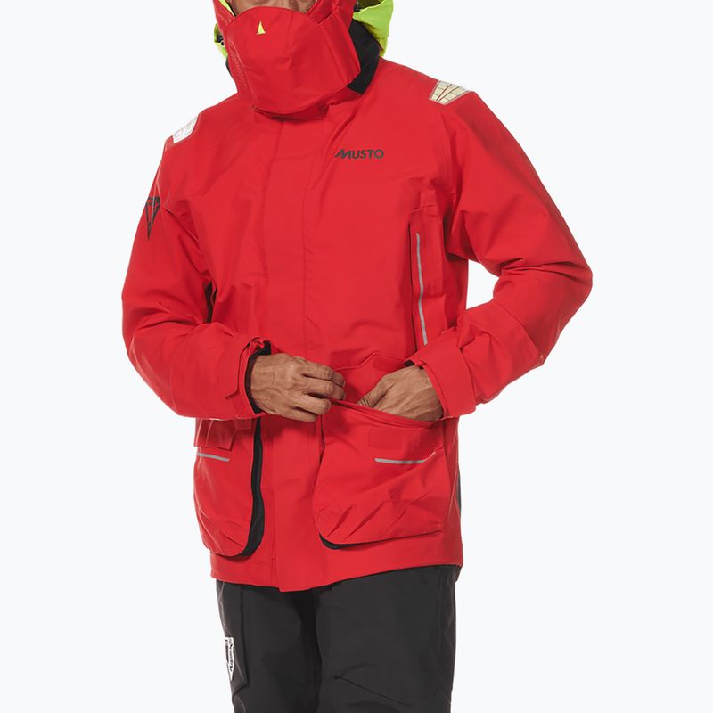 Pánská jachtařská bunda Musto MPX Gore-Tex Pro Offshore 2.0 true red 4